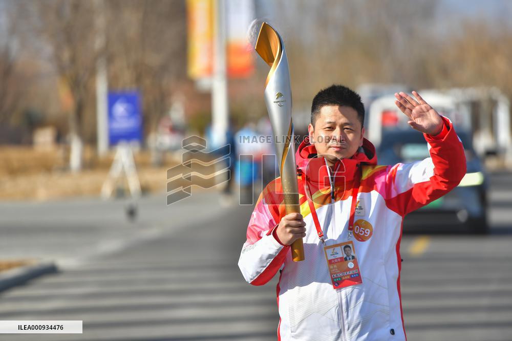(SP)CHINA-BEIJING-BEIJING 2022 WINTER PARALYMPICS-TORCH RELAY (CN)