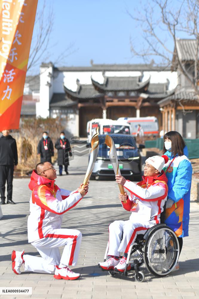 (SP)CHINA-BEIJING-BEIJING 2022 WINTER PARALYMPICS-TORCH RELAY (CN)