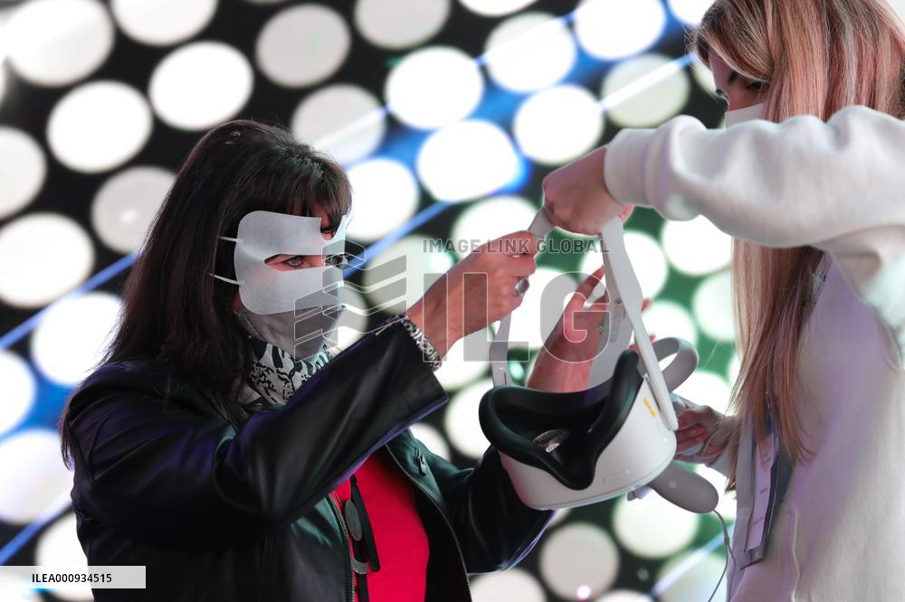 SPAIN-BARCELONA-MOBILE WORLD CONGRESS-COVID-19-PREVENTION