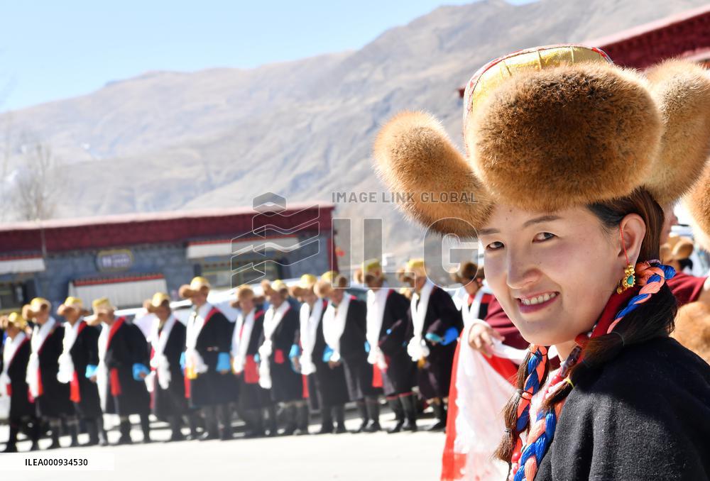 (InTibet)CHINA-TIBET-SHANNAN-TIBETAN NEW YEAR (CN)