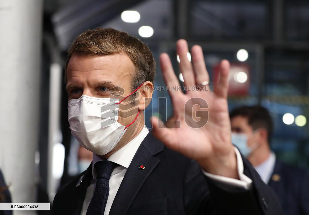 FRANCE-PARIS-MACRON-2022 PRESIDENTIAL ELECTION
