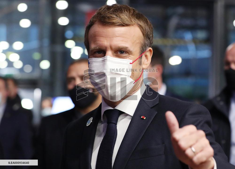 FRANCE-PARIS-MACRON-2022 PRESIDENTIAL ELECTION