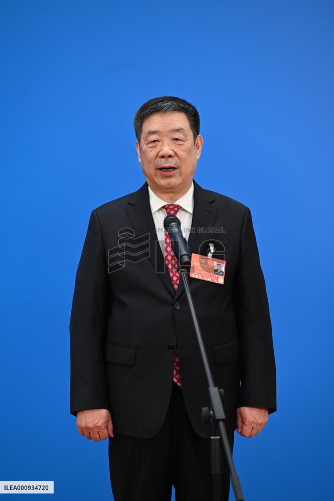 (TWO SESSIONS)CHINA-BEIJING-CPPCC-MEMBERS-INTERVIEW (CN)