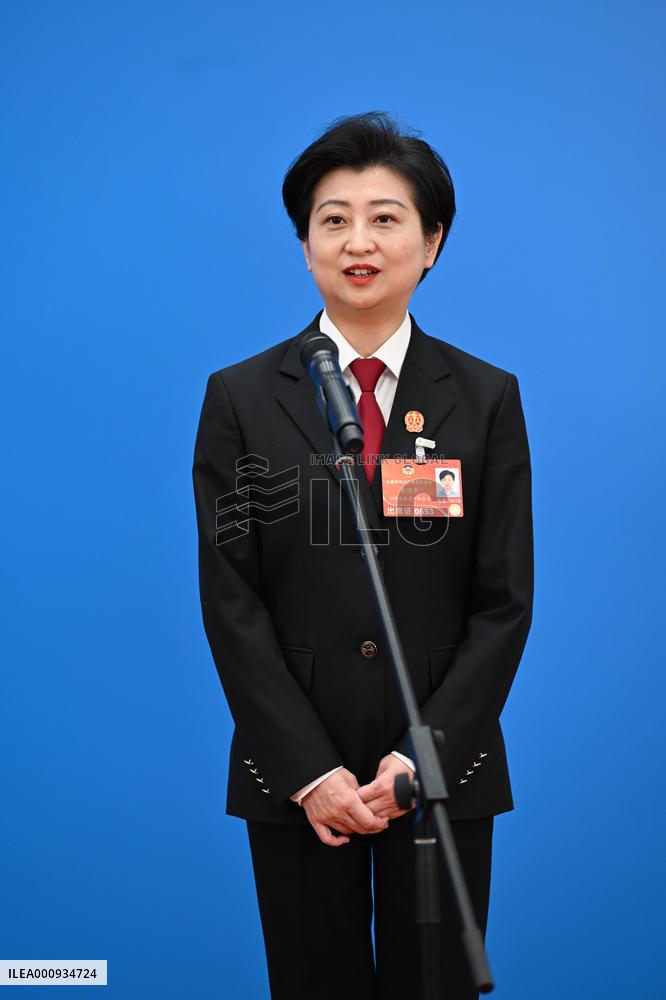 (TWO SESSIONS)CHINA-BEIJING-CPPCC-MEMBERS-INTERVIEW (CN)