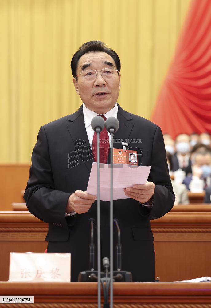 (TWO SESSIONS)CHINA-BEIJING-ZHANG QINGLI-CPPCC-ANNUAL SESSION-OPENING (CN)