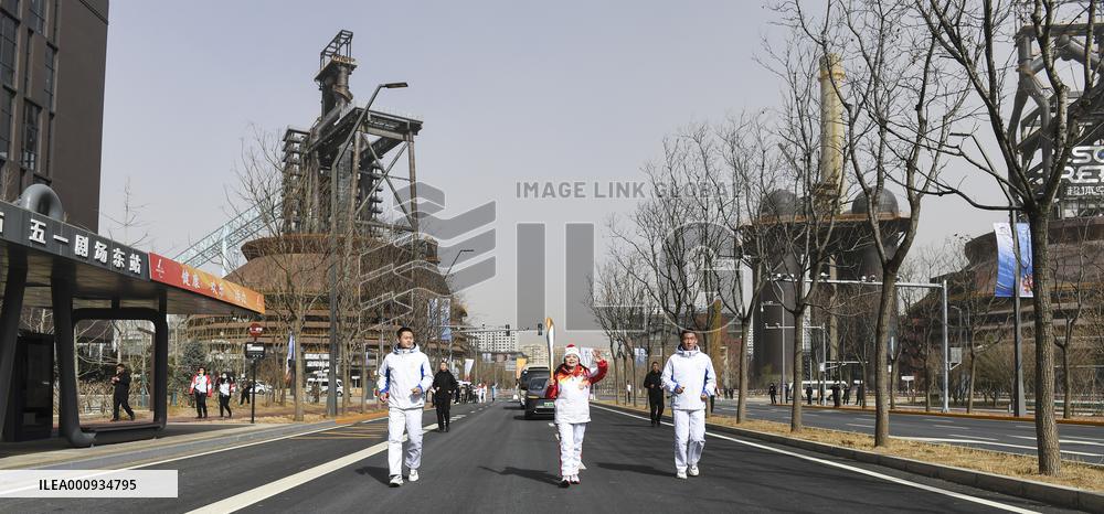 (SP)CHINA-BEIJING-BEIJING 2022 WINTER PARALYMPICS-TORCH RELAY (CN)