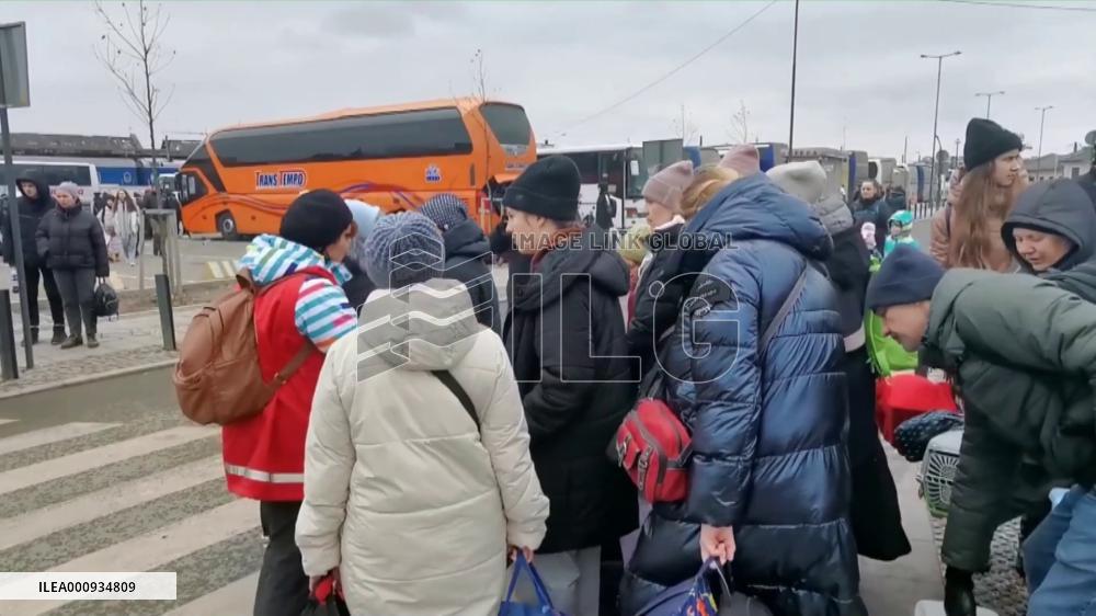 Cold War era bomb shelter reopened in western Ukrainian city Lviv