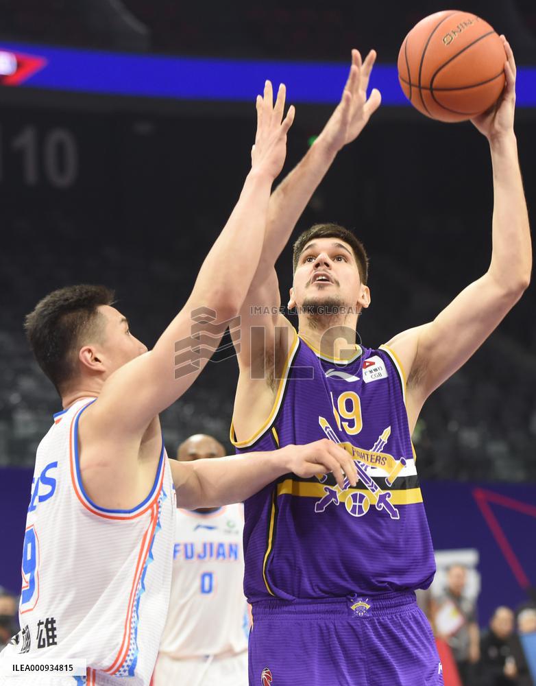 (SP)CHINA-GUANGDONG-FOSHAN-CBA LEAGUE-BEIJING ROYAL FIGHTERS VS FUJIAN STURGEONS(CN)