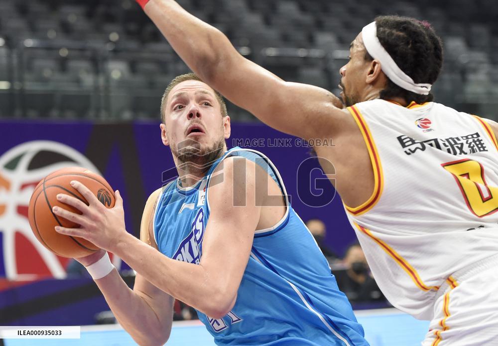 (SP)CHINA-GUANGDONG-FOSHAN-CBA LEAGUE-SHENZHEN LEOPARDS VS NINGBO ROCKETS(CN)