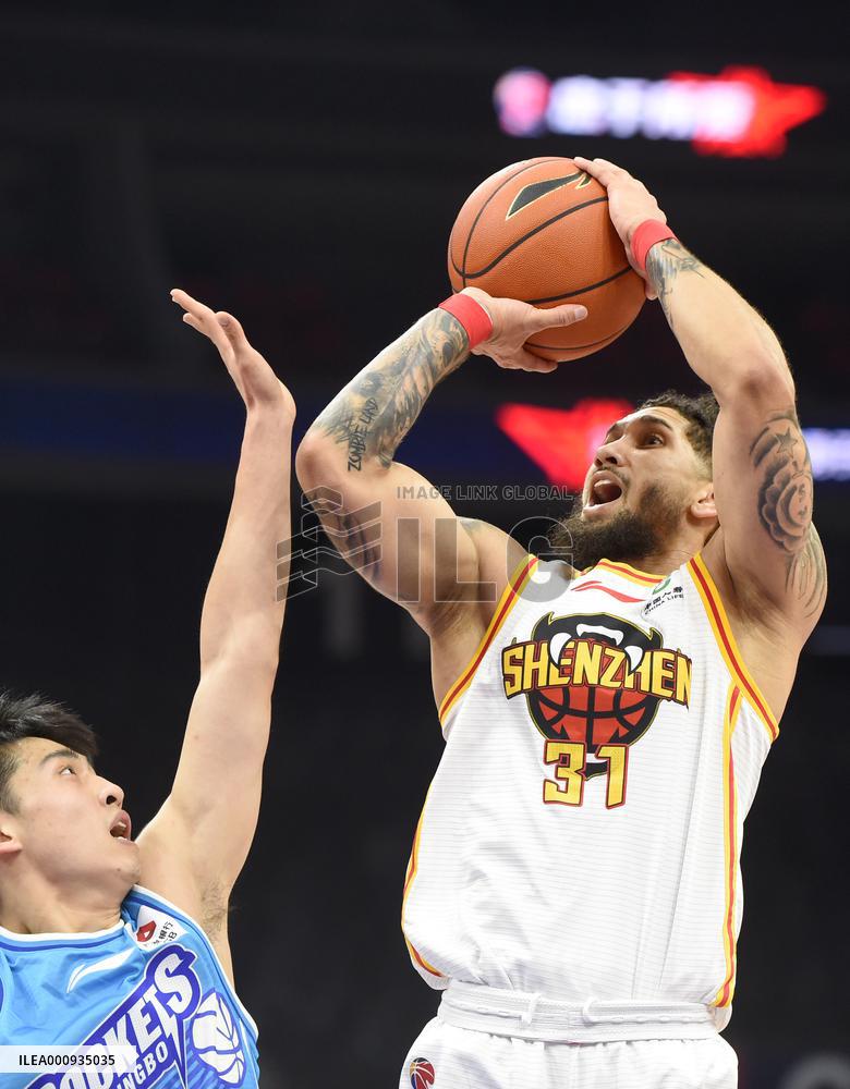 (SP)CHINA-GUANGDONG-FOSHAN-CBA LEAGUE-SHENZHEN LEOPARDS VS NINGBO ROCKETS(CN)