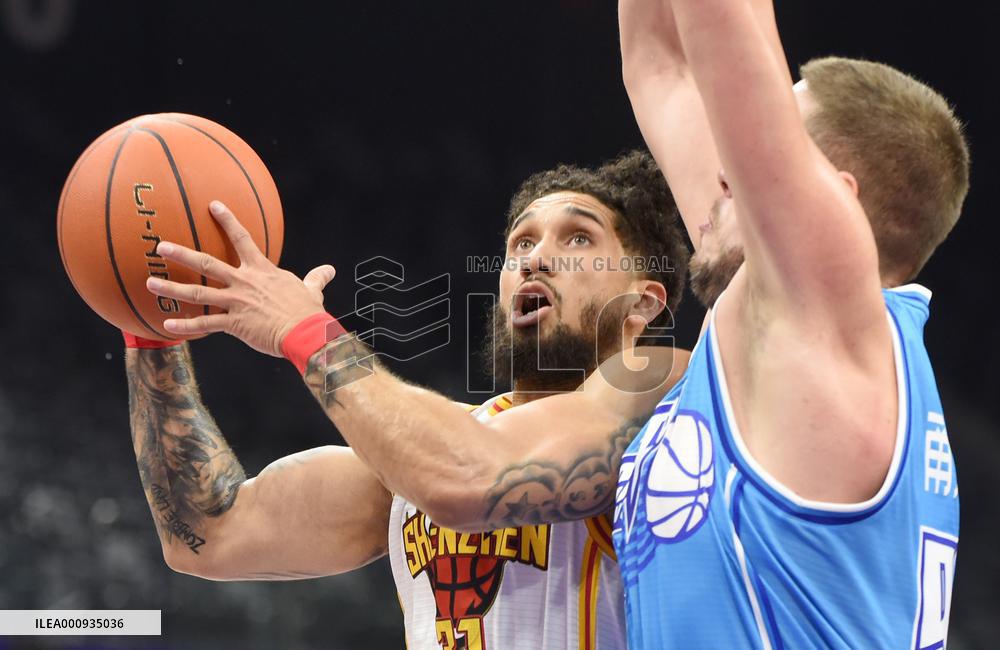 (SP)CHINA-GUANGDONG-FOSHAN-CBA LEAGUE-SHENZHEN LEOPARDS VS NINGBO ROCKETS(CN)