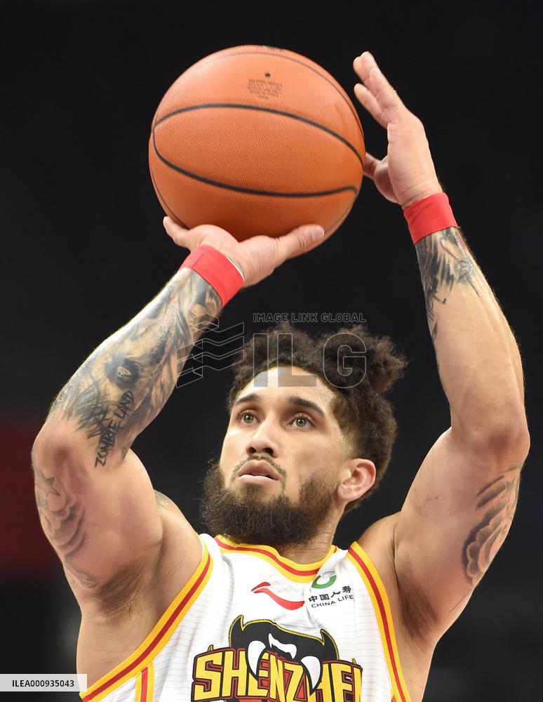 (SP)CHINA-GUANGDONG-FOSHAN-CBA LEAGUE-SHENZHEN LEOPARDS VS NINGBO ROCKETS(CN)