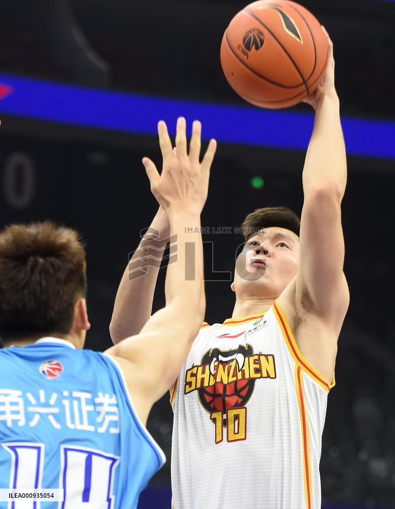 (SP)CHINA-GUANGDONG-FOSHAN-CBA LEAGUE-SHENZHEN LEOPARDS VS NINGBO ROCKETS(CN)