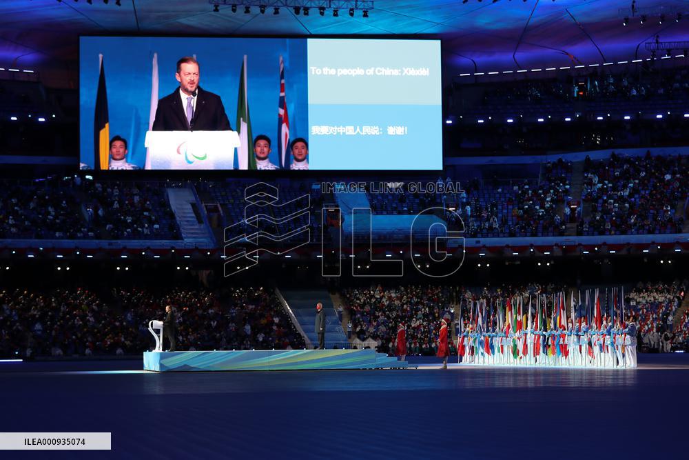 (SP)CHINA-BEIJING-WINTER PARALYMPICS-OPENING CEREMONY(CN)