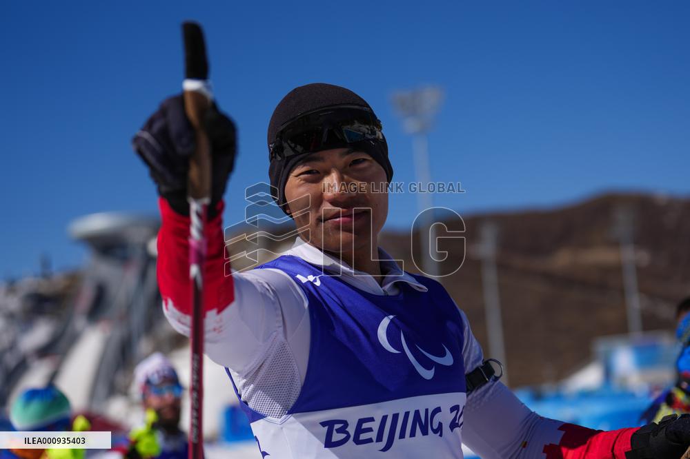 (SP)CHINA-ZHANGJIAKOU-WINTER PARALYMPICS-BIATHLON-MEN'S SPRINT SITTING (CN)