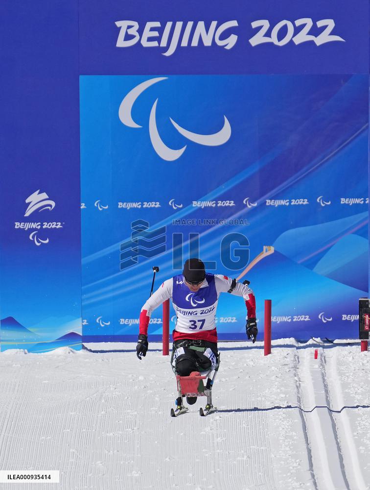 (SP)CHINA-ZHANGJIAKOU-WINTER PARALYMPICS-BIATHLON-MEN'S SPRINT SITTING (CN)