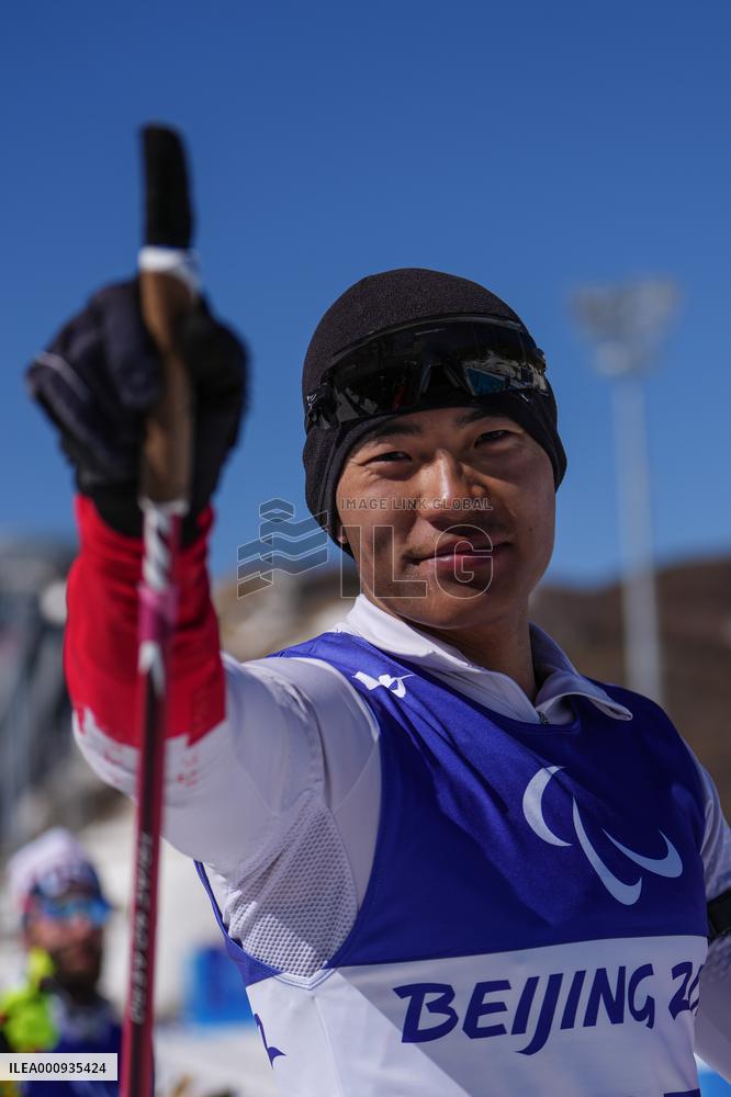 (SP)CHINA-ZHANGJIAKOU-WINTER PARALYMPICS-BIATHLON-MEN'S SPRINT SITTING (CN)