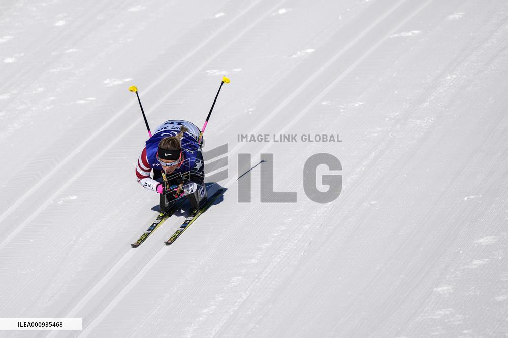 (SP)CHINA-ZHANGJIAKOU-WINTER PARALYMPICS-BIATHLON-WOMEN'S SPRINT SITTING (CN)