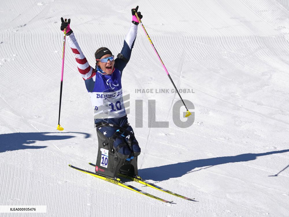 (SP)CHINA-ZHANGJIAKOU-WINTER PARALYMPICS-BIATHLON-WOMEN'S SPRINT SITTING (CN)