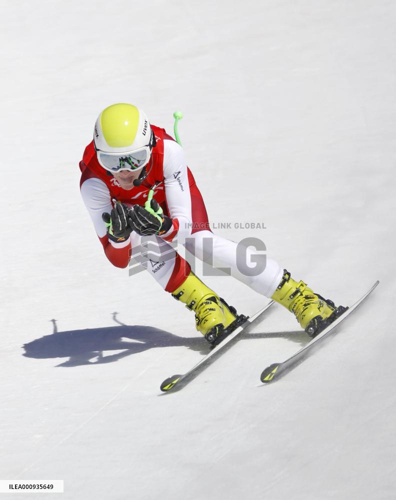 Beijing Paralympics: Alpine Skiing