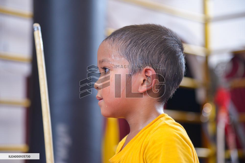 INDONESIA-BOGOR-CHILDREN-CHINESE MARTIAL ARTS