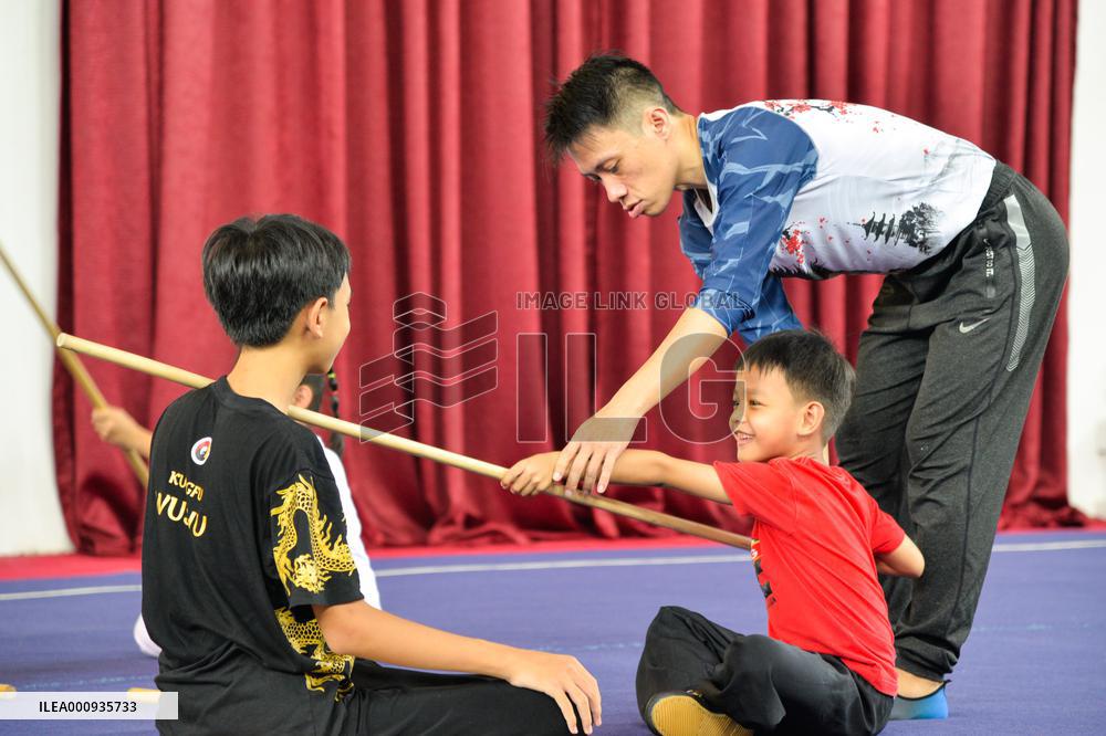 INDONESIA-BOGOR-CHILDREN-CHINESE MARTIAL ARTS