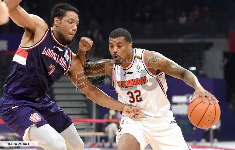 (SP)CHINA-GUANGDONG-FOSHAN-CBA LEAGUE-GUANGDONG SOUTHERN TIGHERS VS GUANGZHOU LOONG LIONS (CN)