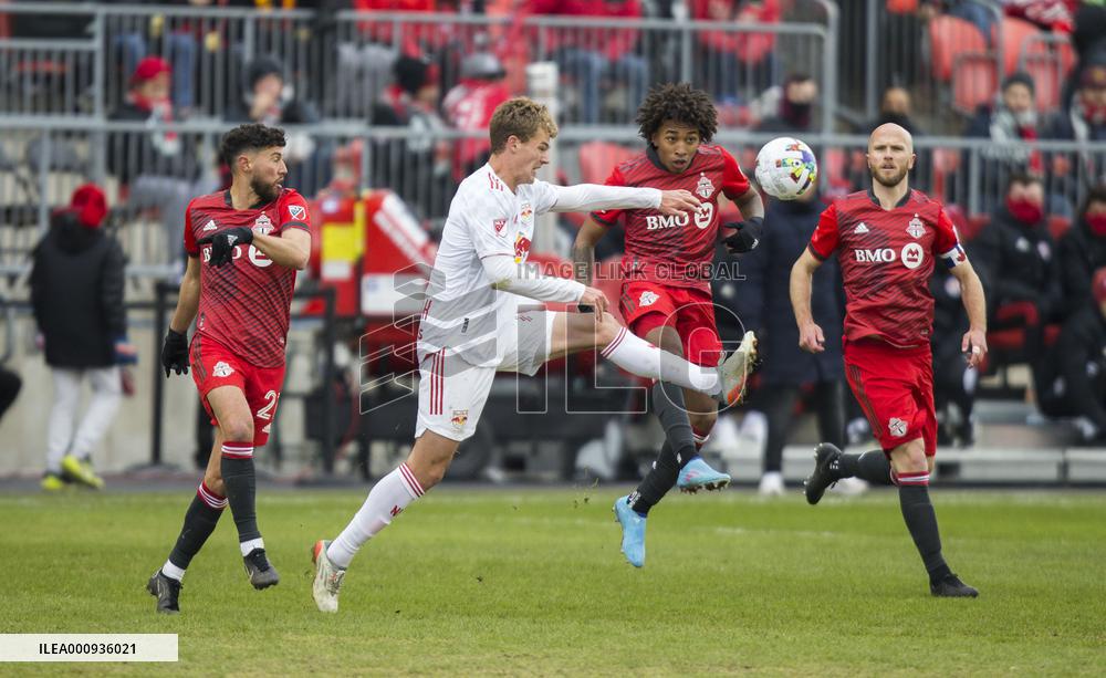 (SP)CANADA-TORONTO-SOCCER-MLS-TORONTO FC VS NEW YORK RED BULLS