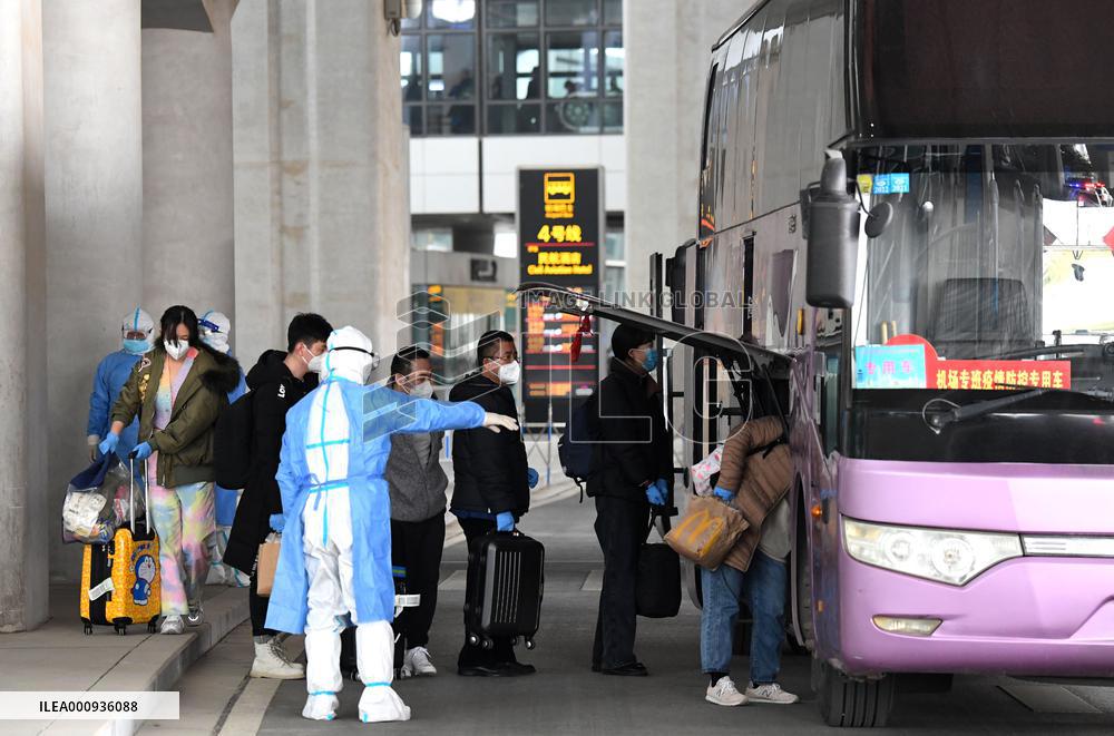 CHINA-HENAN-CHINESE CITIZENS FROM UKRAINE-RETURN (CN)