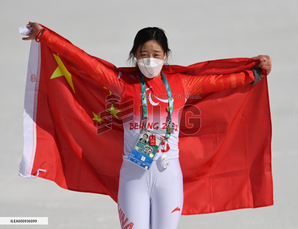 (SP)CHINA-BEIJING-BEIJING 2022 WINTER PARALYMPICS-ALPINE SKIING-WOMEN'S SUPER-G STANDING(CN)