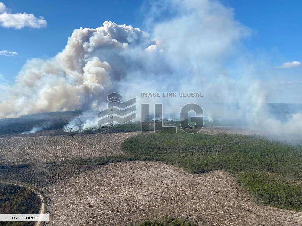 U.S.-FLORIDA-WILDFIRES