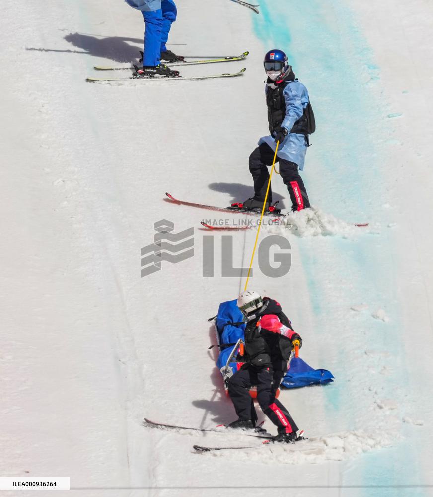 (SP)CHINA-BEIJING-BEIJING 2022 WINTER PARALYMPICS-PARA ALPINE SKIING-MEN'S SUPER-G-STANDING(CN)