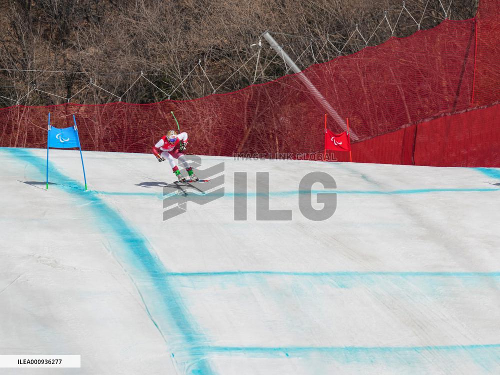 (SP)CHINA-BEIJING-BEIJING 2022 WINTER PARALYMPICS-PARA ALPINE SKIING-MEN'S SUPER-G-STANDING(CN)