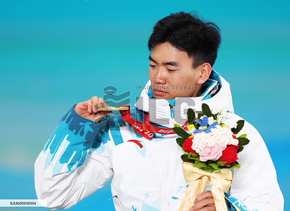 (SP)CHINA-ZHANGJIAKOU-WINTER PARALYMPICS-AWARDING CEREMONY-PARA BIATHLON (CN)