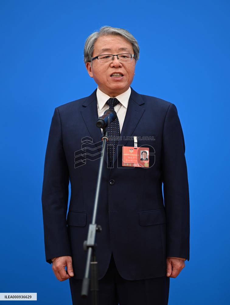 (TWO SESSIONS) CHINA-BEIJING-CPPCC-MEMBERS-INTERVIEW (CN)