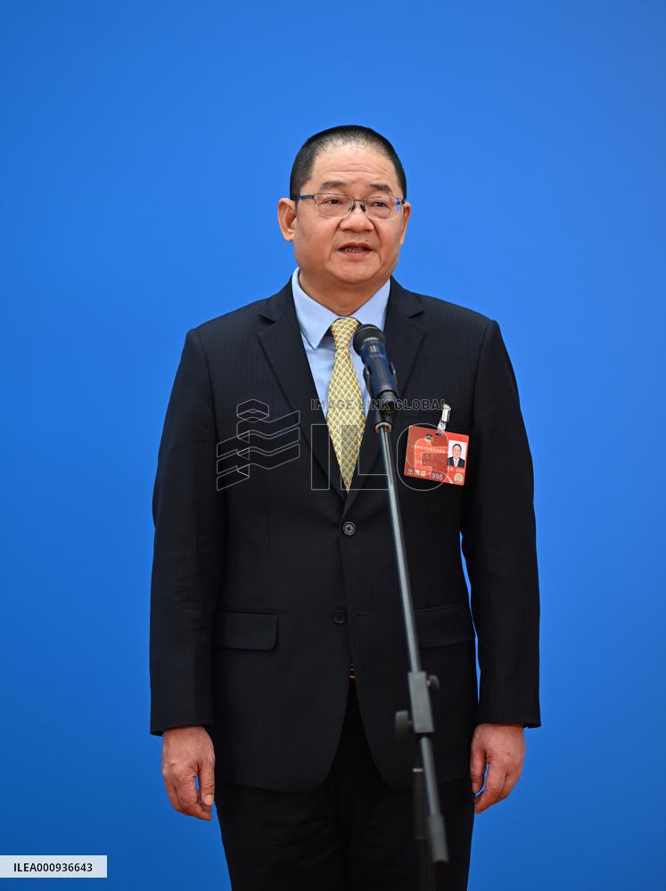 (TWO SESSIONS) CHINA-BEIJING-CPPCC-MEMBERS-INTERVIEW (CN)