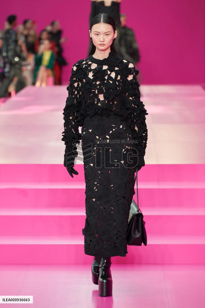 FRANCE-PARIS-FASHION WEEK-VALENTINO