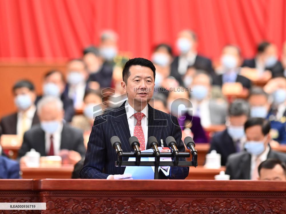 (TWO SESSIONS) CHINA-BEIJING-CPPCC-ANNUAL SESSION-SECOND PLENARY MEETING (CN)