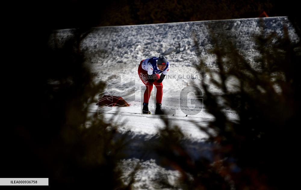 (SP)CHINA-ZHANGJIAKOU-WINTER PARALYMPICS-PARA CROSS-COUNTRY SKIING -MEN'S LONG DISTANCE CLASSIC STANDING (CN)