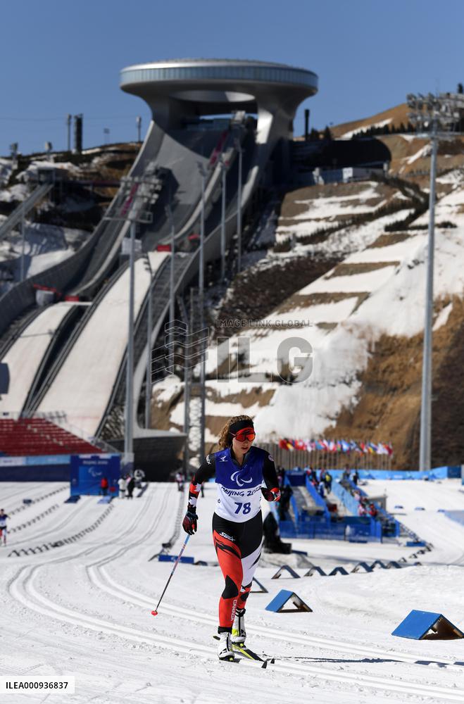 (SP)CHINA-ZHANGJIAKOU-WINTER PARALYMPICS-PARA CROSS-COUNTRY SKIING -WOMEN'S LONG DISTANCE CLASSIC STANDING (CN)