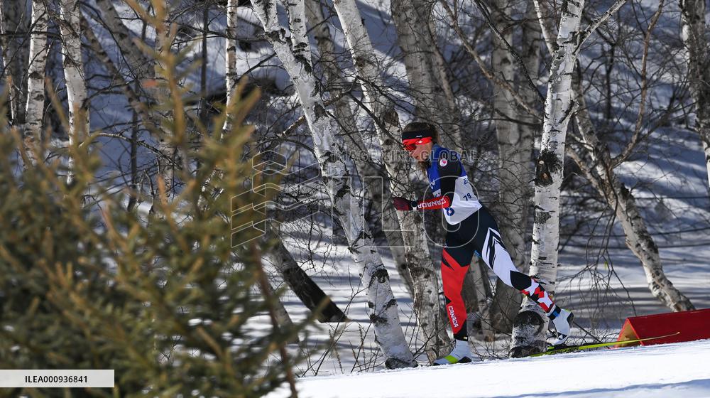 (SP)CHINA-ZHANGJIAKOU-WINTER PARALYMPICS-PARA CROSS-COUNTRY SKIING -WOMEN'S LONG DISTANCE CLASSIC STANDING (CN)