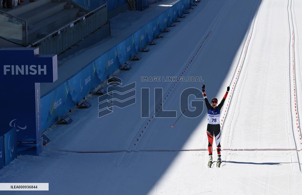 (SP)CHINA-ZHANGJIAKOU-WINTER PARALYMPICS-PARA CROSS-COUNTRY SKIING -WOMEN'S LONG DISTANCE CLASSIC STANDING (CN)
