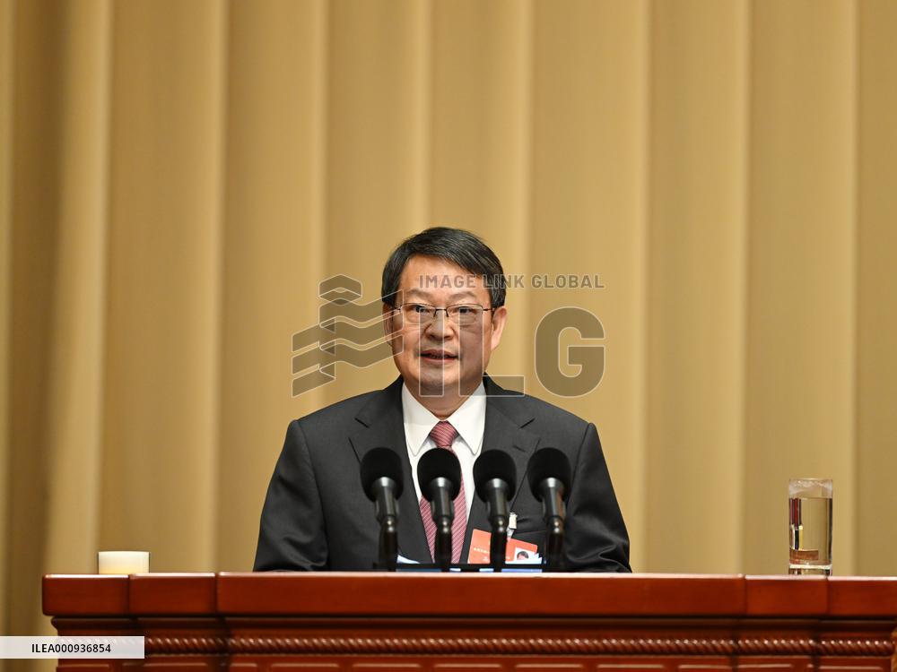 (TWO SESSIONS) CHINA-BEIJING-CPPCC-VIDEO CONFERENCE-MEMBERS-SPEECH (CN)