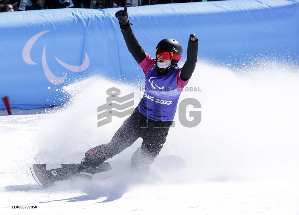 (SP)CHINA-ZHANGJIAKOU-WINTER PARALYMPICS-PARA SNOWBOARD-MEN'S SNOWBOARD CROSS SB-UL(CN)