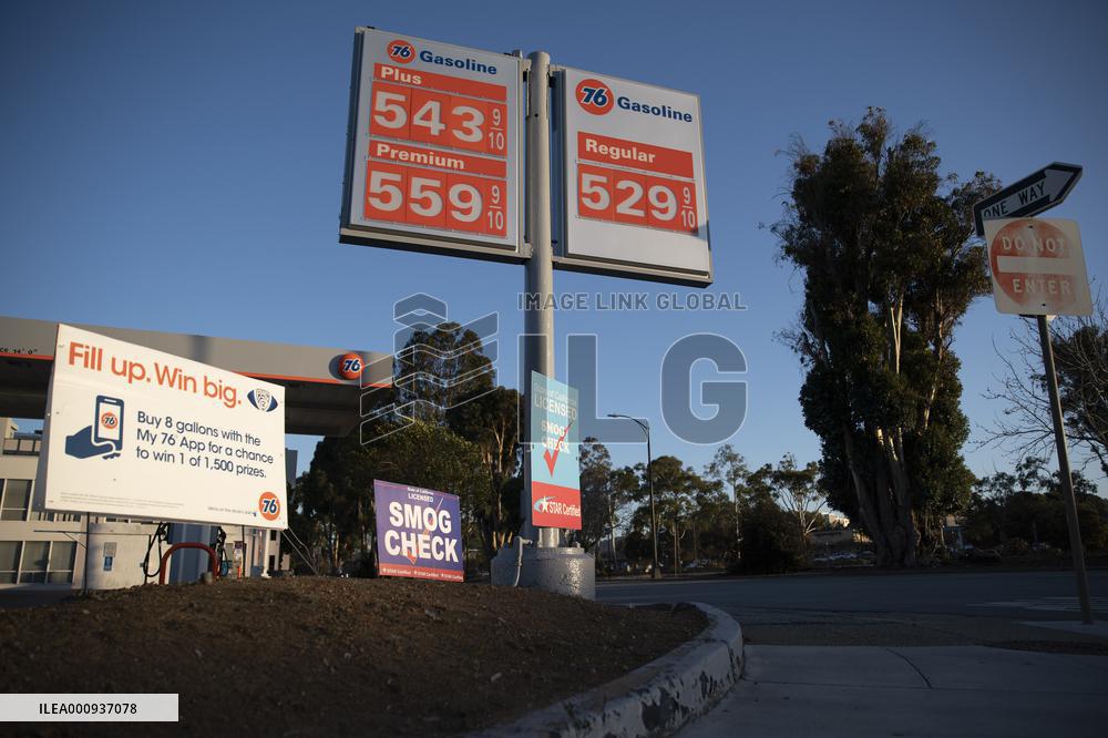U.S.-SAN FRANCISCO-NATIONAL AVERAGE GAS PRICE