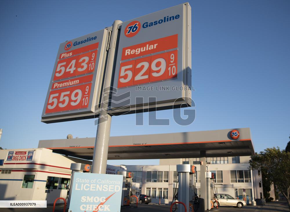 U.S.-SAN FRANCISCO-NATIONAL AVERAGE GAS PRICE