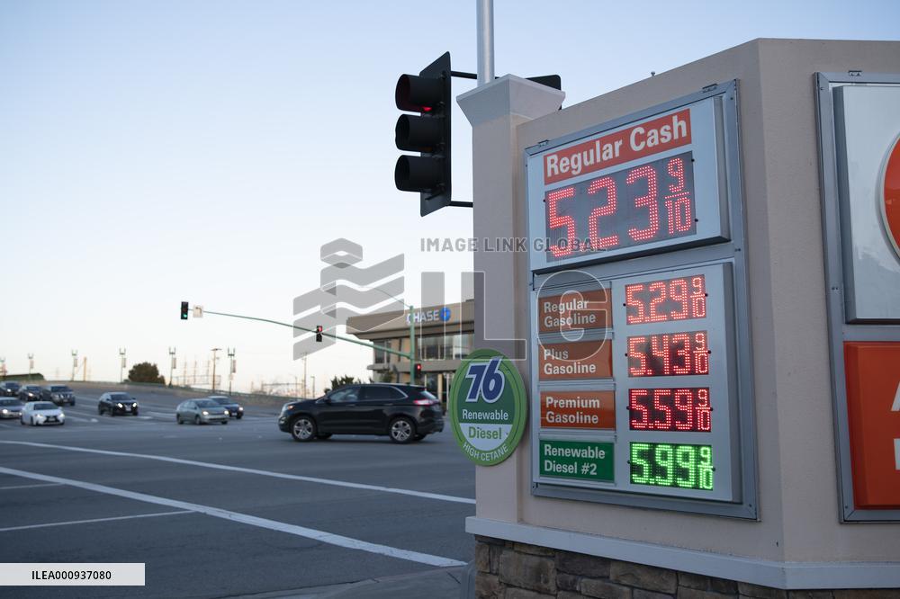 U.S.-SAN FRANCISCO-NATIONAL AVERAGE GAS PRICE