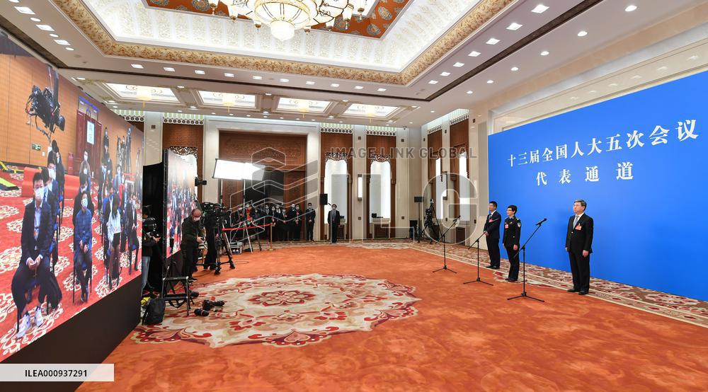 (TWO SESSIONS) CHINA-BEIJING-NPC-DEPUTIES-INTERVIEW (CN)