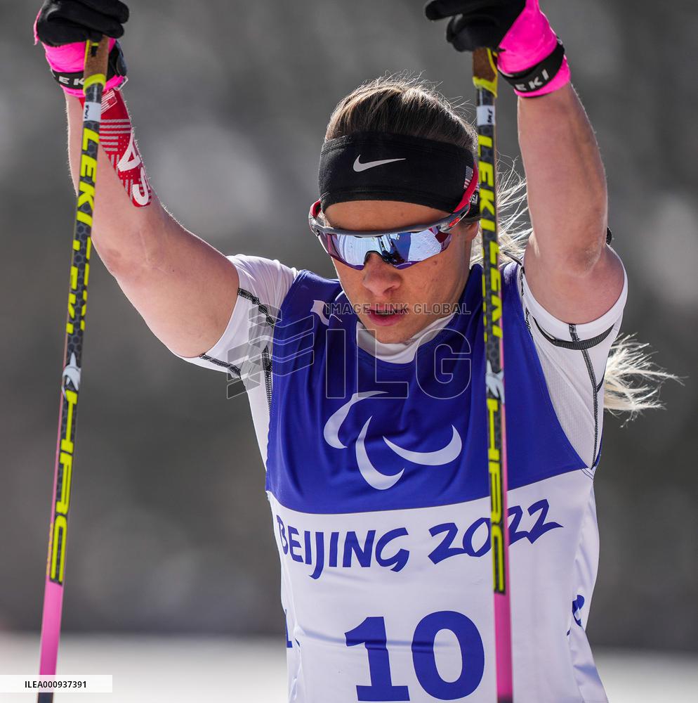 (SP)CHINA-ZHANGJIAKOU-WINTER PARALYMPICS-PARA BIATHLON-WOMEN'S MIDDLE DISTANCE SITTING (CN)