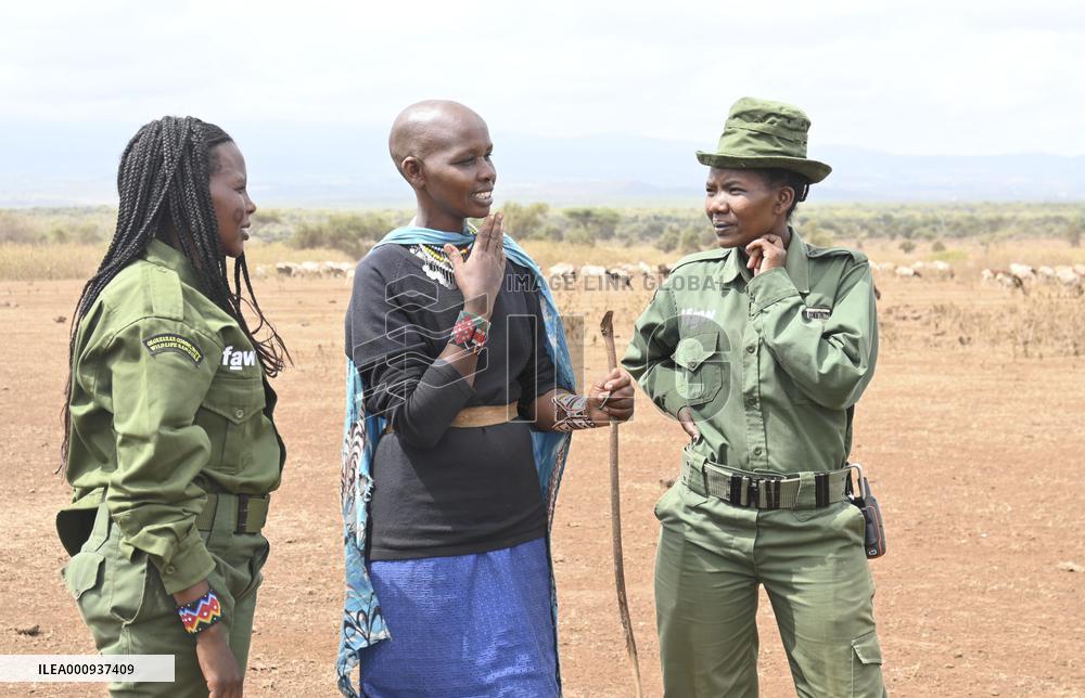 All-female ranger group in Kenya